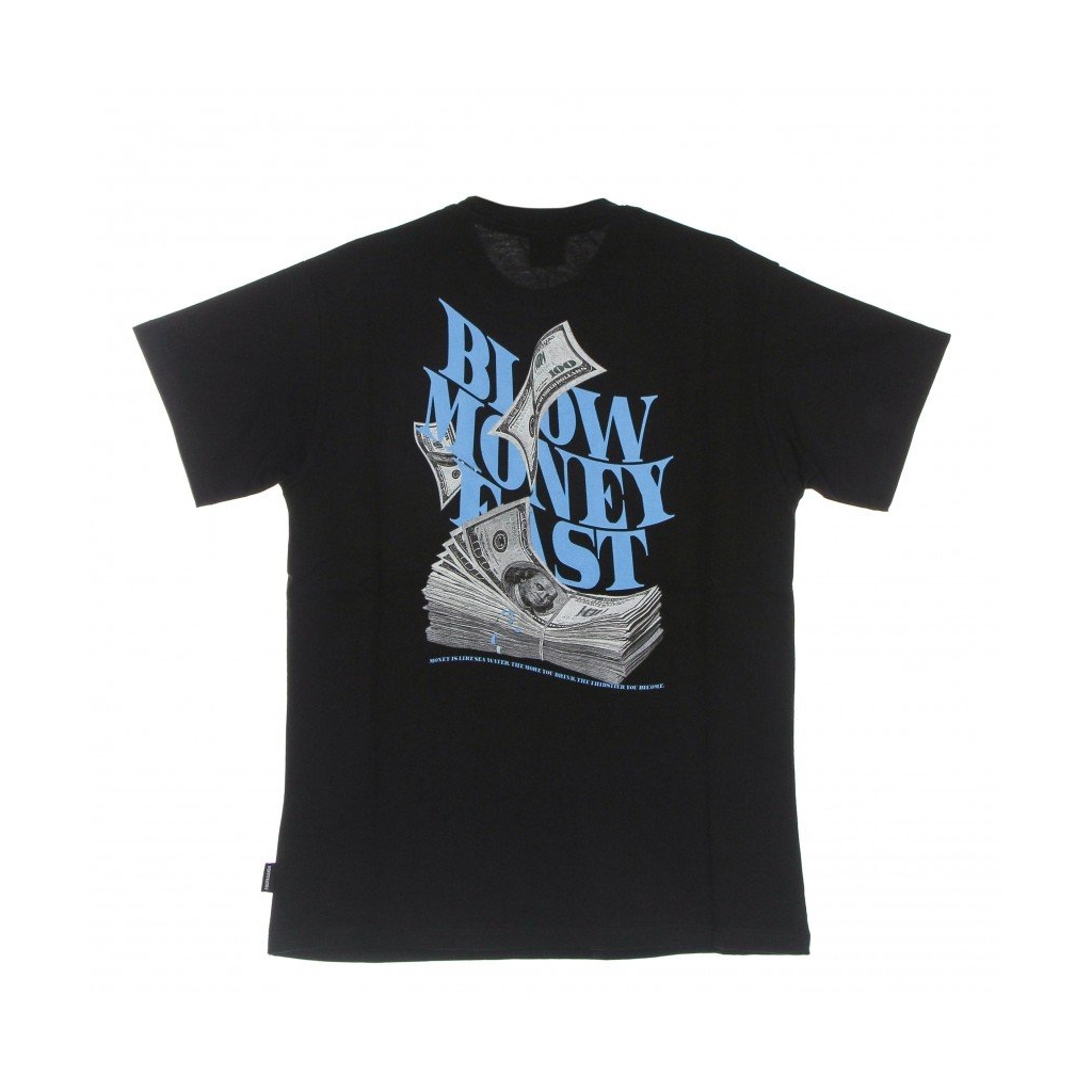 maglietta uomo blow money fast tee BLACK