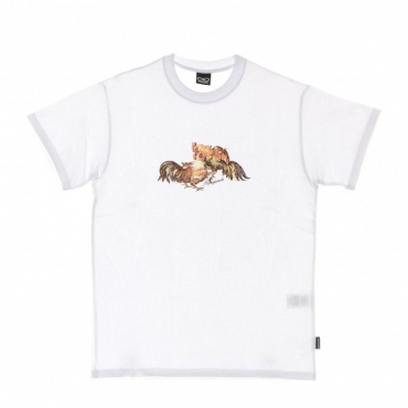 maglietta uomo fight tee WHITE