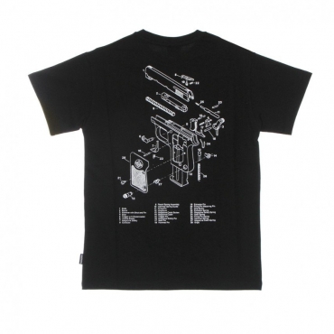 maglietta uomo blueprint tee BLACK