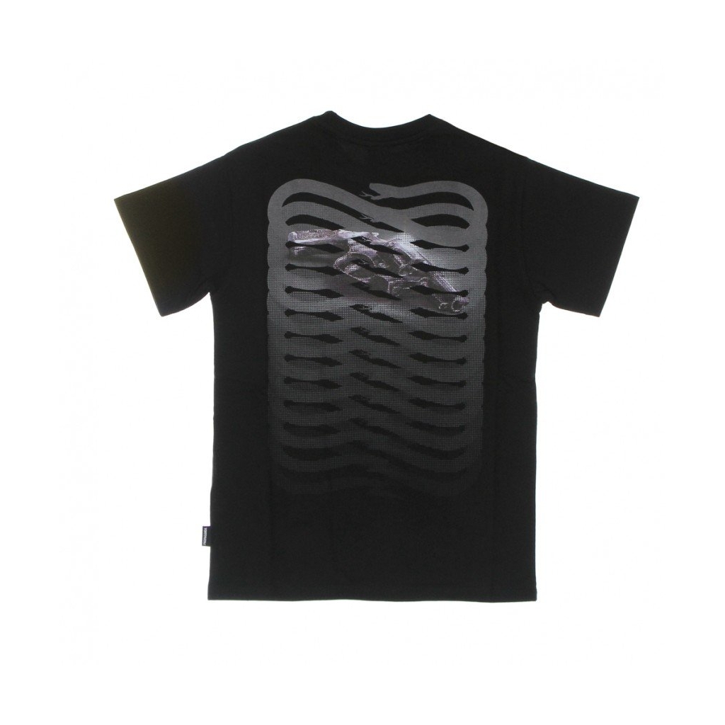 maglietta uomo wise ribs icon tee BLACK