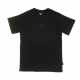 maglietta uomo wise ribs icon tee BLACK