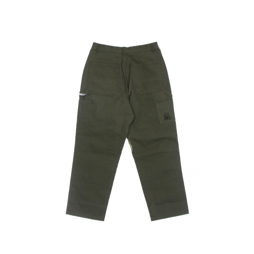 pantalone lungo uomo gilman double knee pant OLIVE