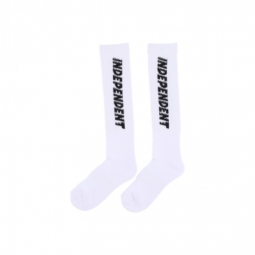 calza alta uomo btg shear socks WHITE