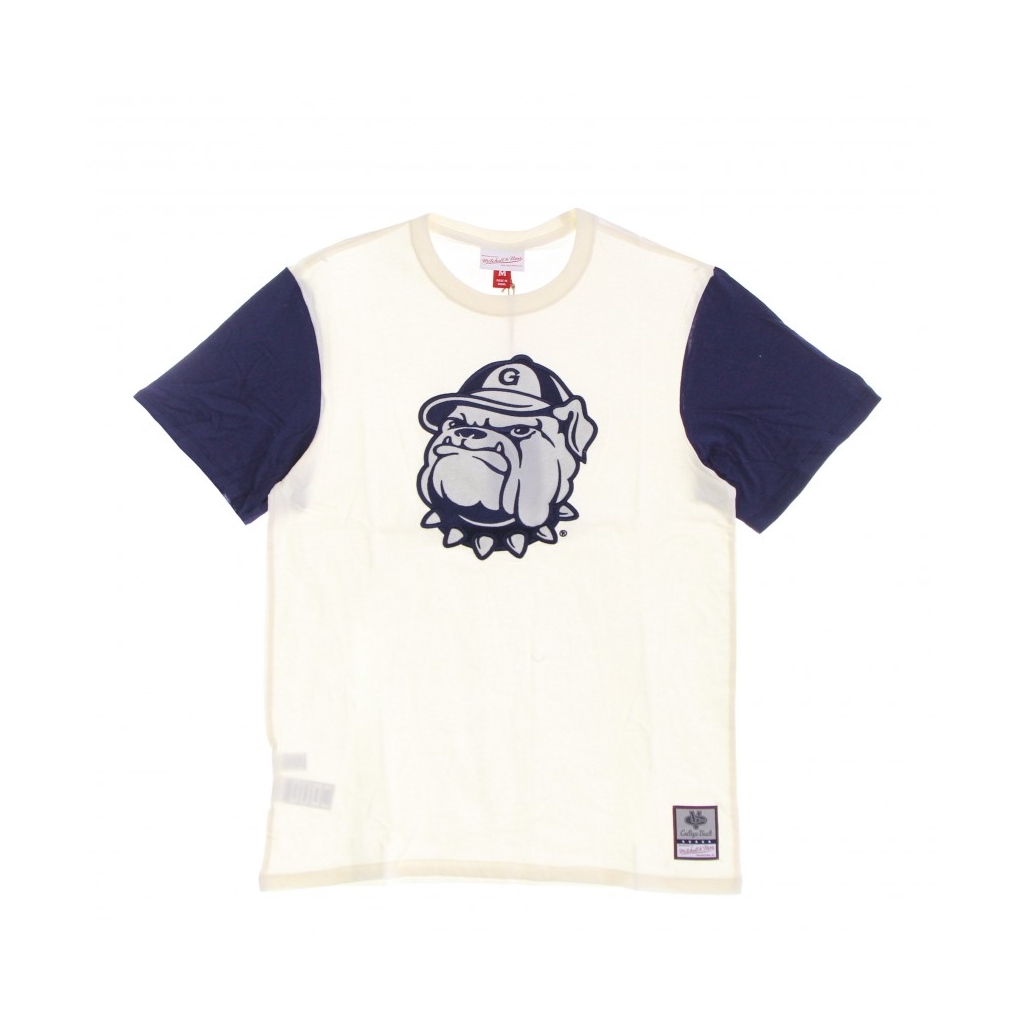 maglietta uomo ncaa color blocked tee geohoy CREAM