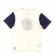 maglietta uomo ncaa color blocked tee geohoy CREAM