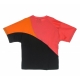 maglietta uomo adicolor colorblock tee BLACK/SEMI TURBO/BRIGHT ORANGE