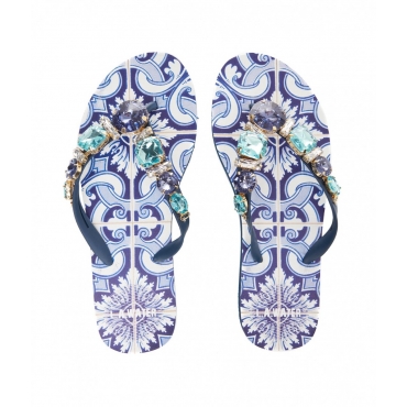 Flip Flops Mexico Blau