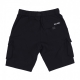 pantalone corto uomo techno cargo shorts BLACK