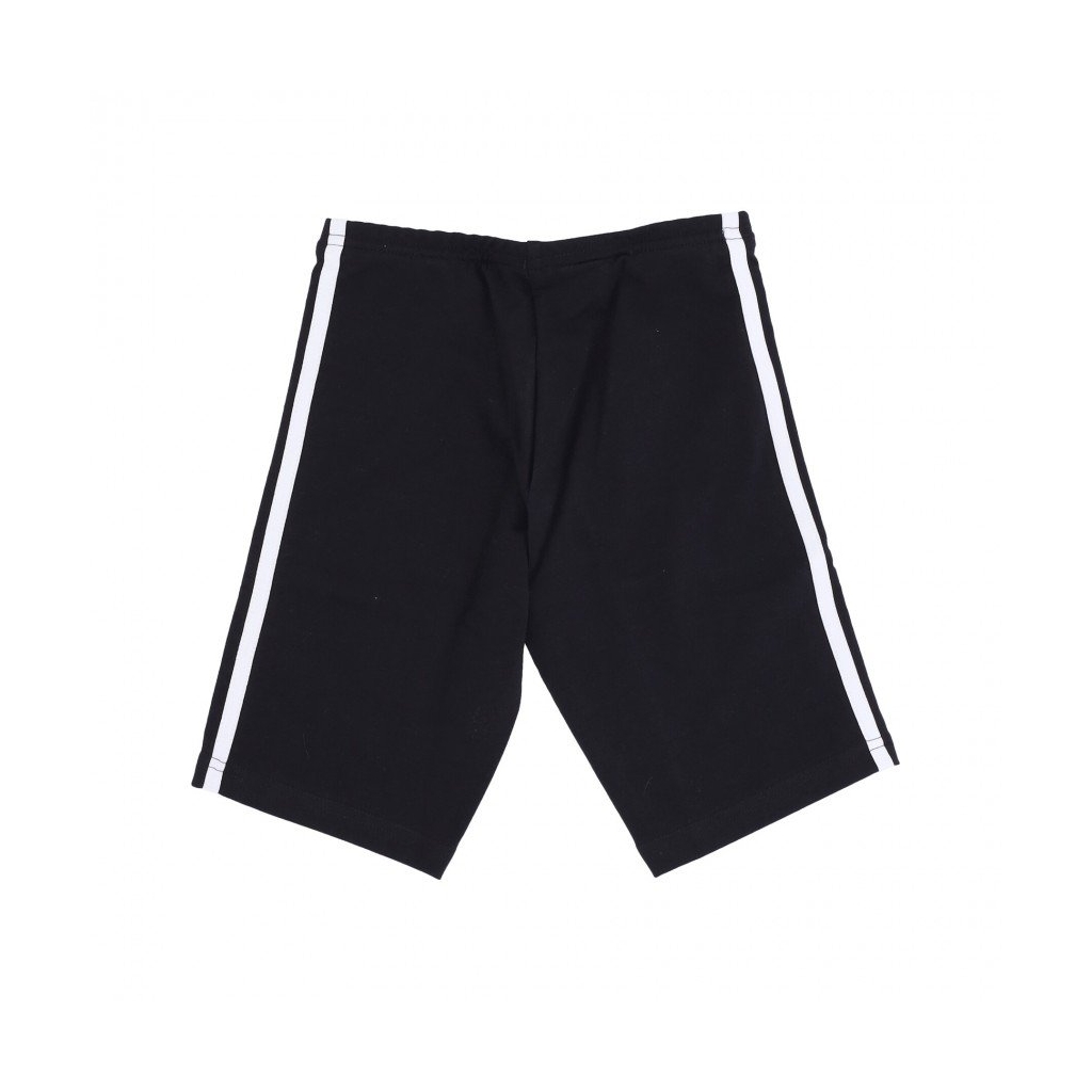 pantaloncino ciclista ragazza cycling shorts BLACK/WHITE