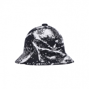 cappello da pescatore uomo airbrush casual BLACK/WHITE