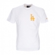 maglietta uomo mlb league essential oversized tee losdod WHITE/ROSE GOLD