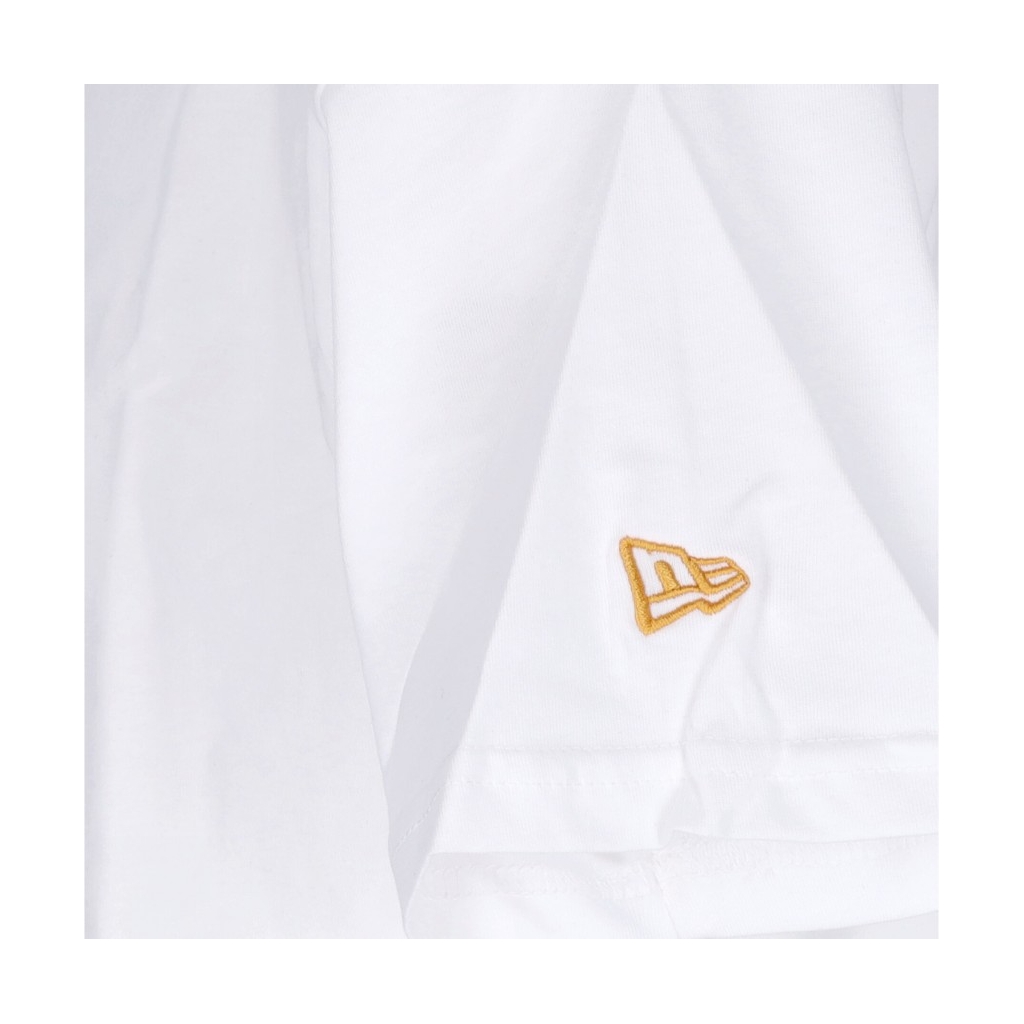 maglietta uomo mlb league essential oversized tee losdod WHITE/ROSE GOLD