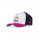 cappellino visiera curva uomo ne food pack trucker PEEK PURPLE/WHITE