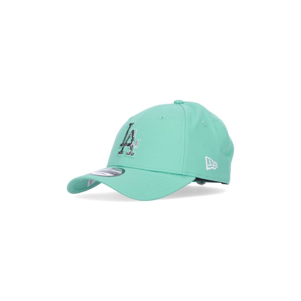 cappellino visiera curva uomo mlb infill 940 losdod TEAL/WHITE SNAKE