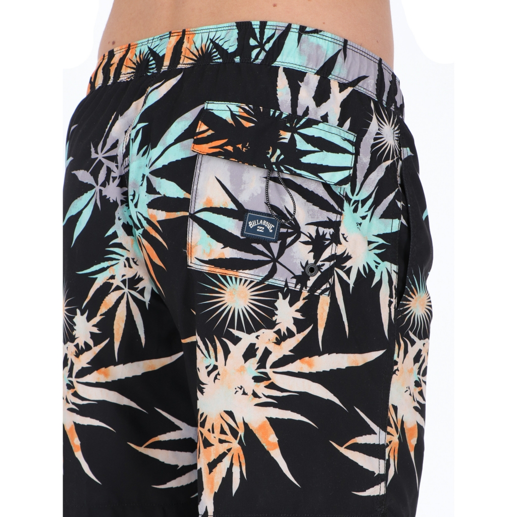 LAYBACKS SUNDAYS BILLABONG BLACK FLORAL