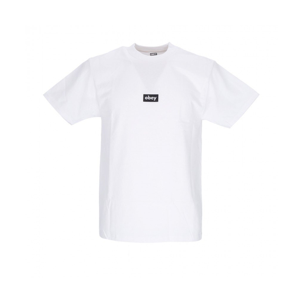 maglietta uomo black bar classic tee WHITE