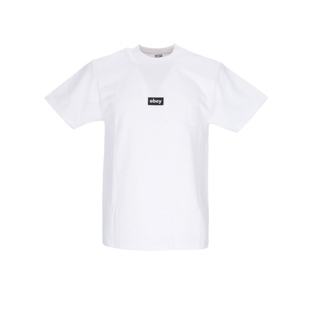 maglietta uomo black bar classic tee WHITE