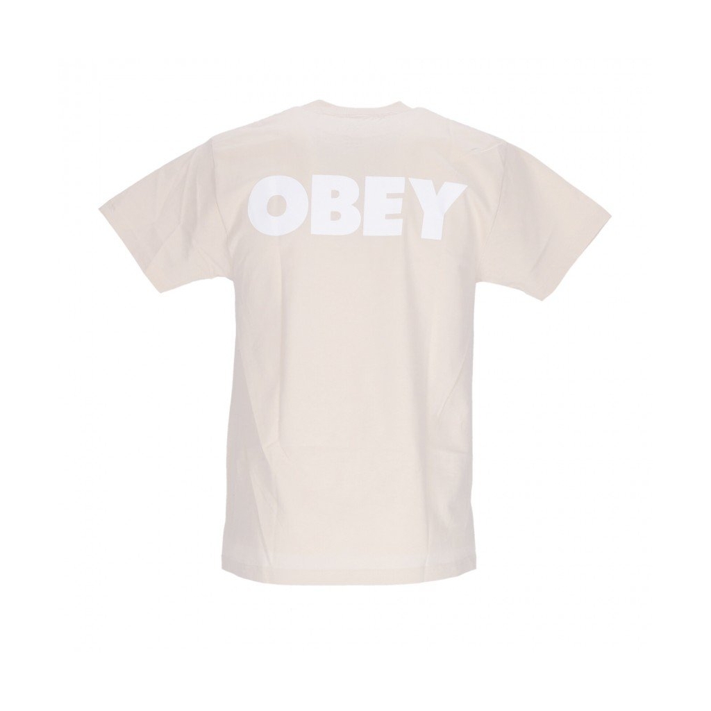 maglietta uomo obey 2 classic tee CREAM