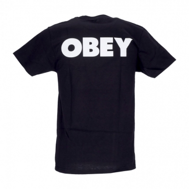 maglietta uomo obey 2 classic tee BLACK