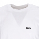 maglietta uomo obey 2 classic tee WHITE