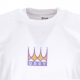 maglietta uomo crown classic tee WHITE