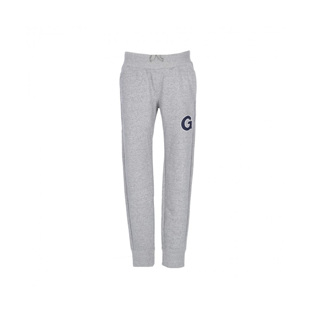 pantalone tuta leggero uomo ncaa rib cuff pants geohoy GREY HEATHER