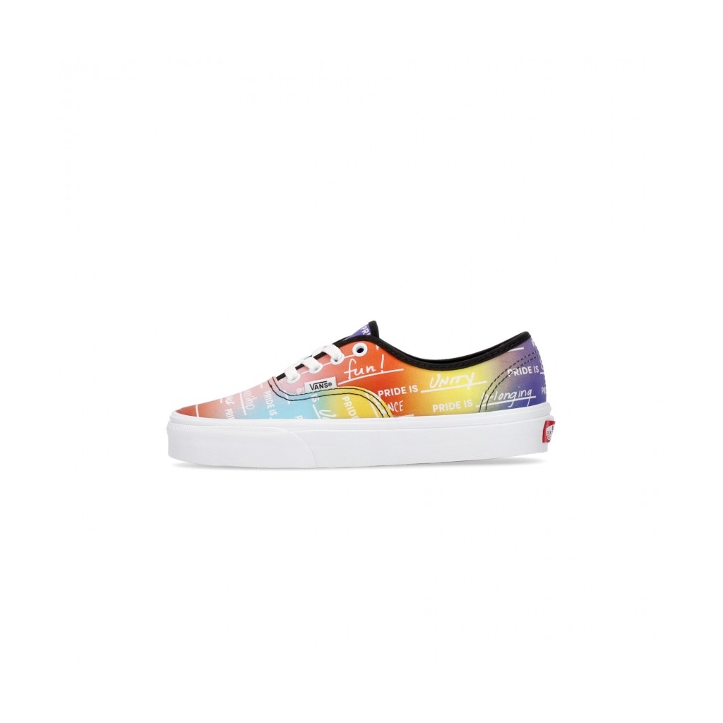 scarpa bassa uomo authentic pride RAINBOW/TRUE WHITE