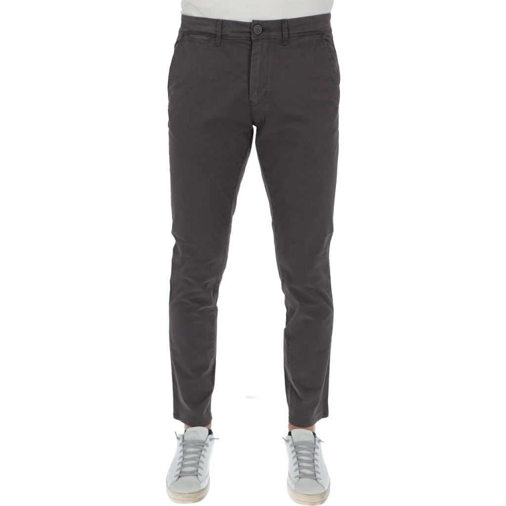 Pantalone Napapijri Uomo Gabardina Mana 4 Cotone H74 VOLCANO