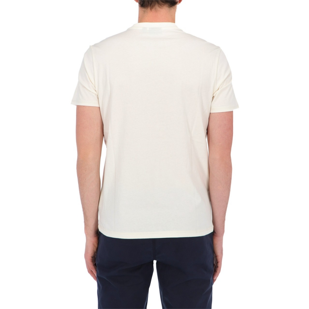 Tshirt Napapijri Uomo S-Verres Logo N1A WHITE