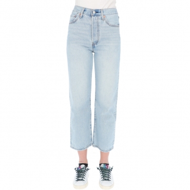 Jeans Levis Donna Ribcage Straight Ankle Middle L27 0055 MIDDLE ROAD