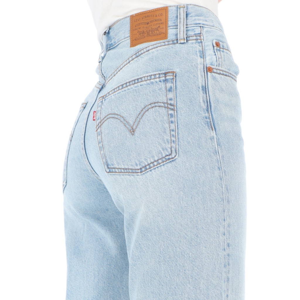 Jeans Levis Donna Ribcage Straight Ankle Middle L27 0055 MIDDLE ROAD