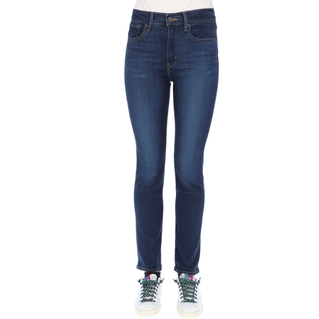 Jeans Levis Donna 724 High Rise Straight Santiag L30 0165 SANTIAGO