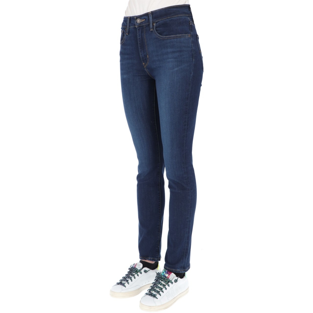 Jeans Levis Donna 724 High Rise Straight Santiag L30 0165 SANTIAGO