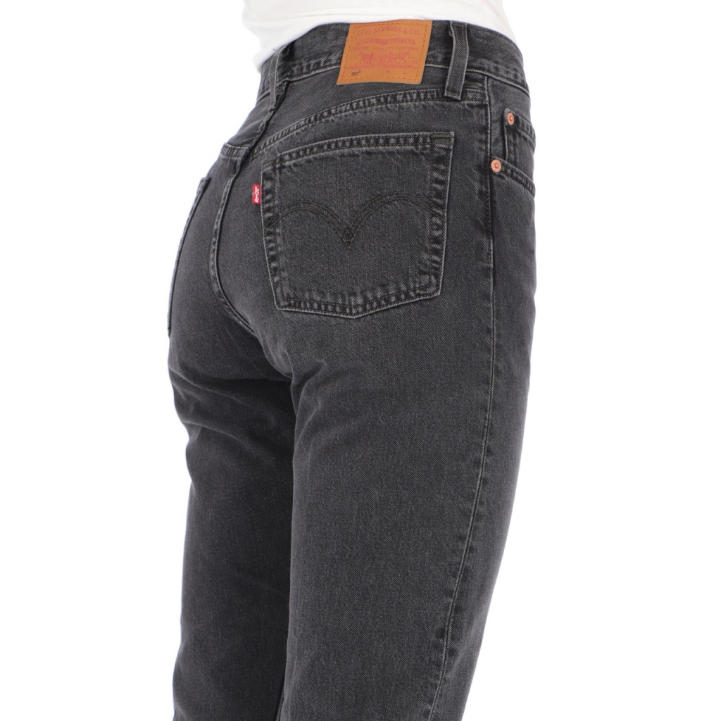 fly Rend Uganda Jeans Levis Donna 501 Crop L 28 0220 DRAWTHELINE | Bowdoo.com