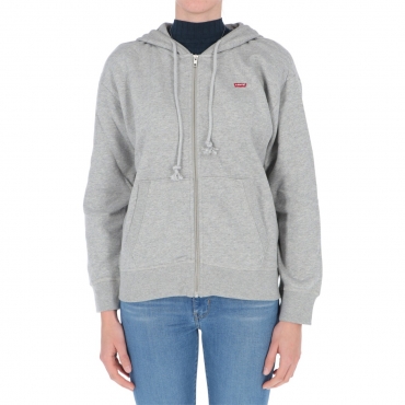 Felpa Levis Donna Standard Zip Hoodie Starstruck 0003 GREY