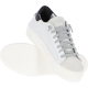 Scarpa P448 Donna Thea Made Italy Pelle White Black