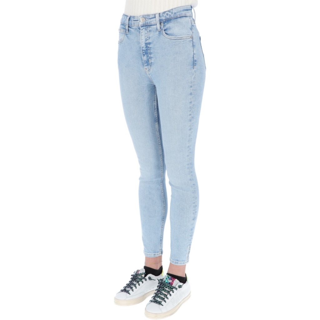 Jeans Calvin Klein Jeans Donna High Rise Skinny L 30 1A4 DENIM LIGHT