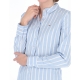 Camicia Tommy Hilfiger Jeans Donna Slim OXford Stripe YBR WHITEB BLUE