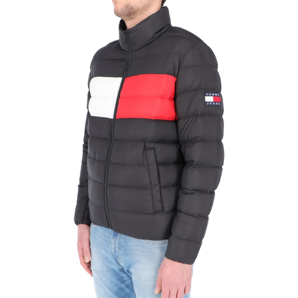 Giacca Tommy Hilfiger Jeans Tjm Essential Flag Down BDS BLACK