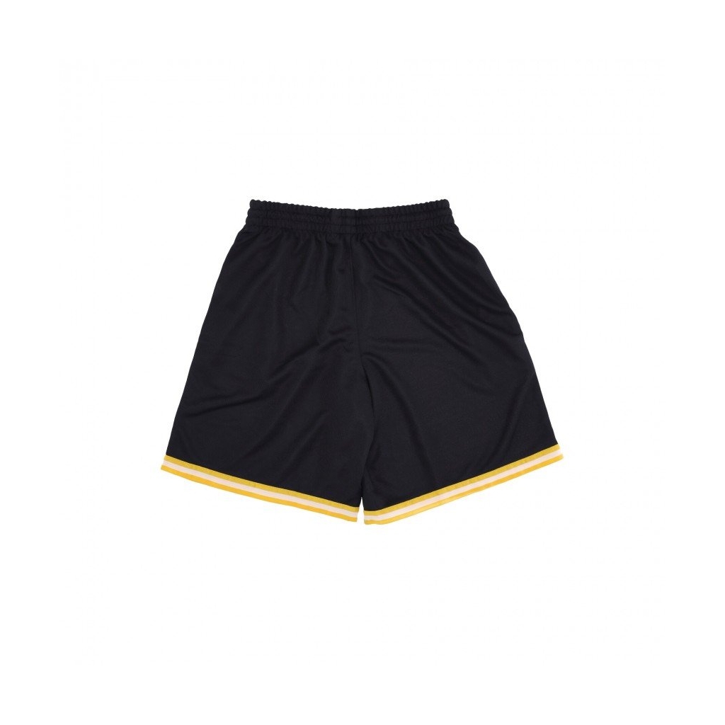 pantaloncino tipo basket uomo nhl back court grafton shorts bosbru JET BLACK