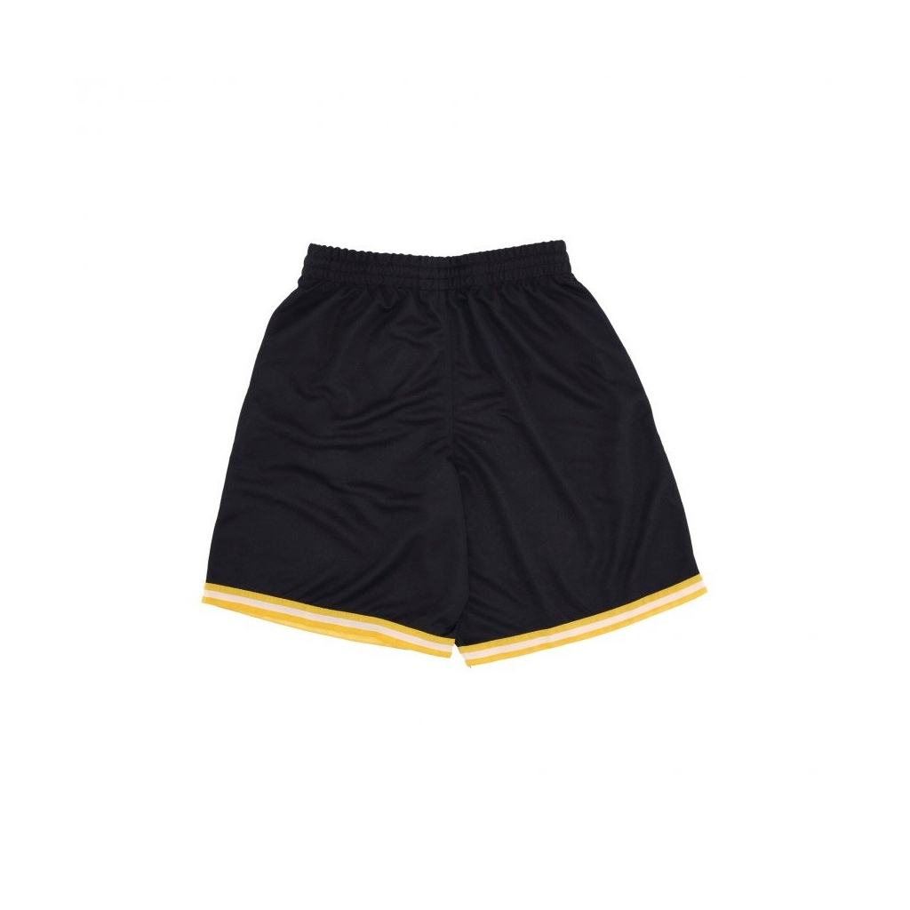 pantaloncino tipo basket uomo nhl back court grafton pitpen JET BLACK