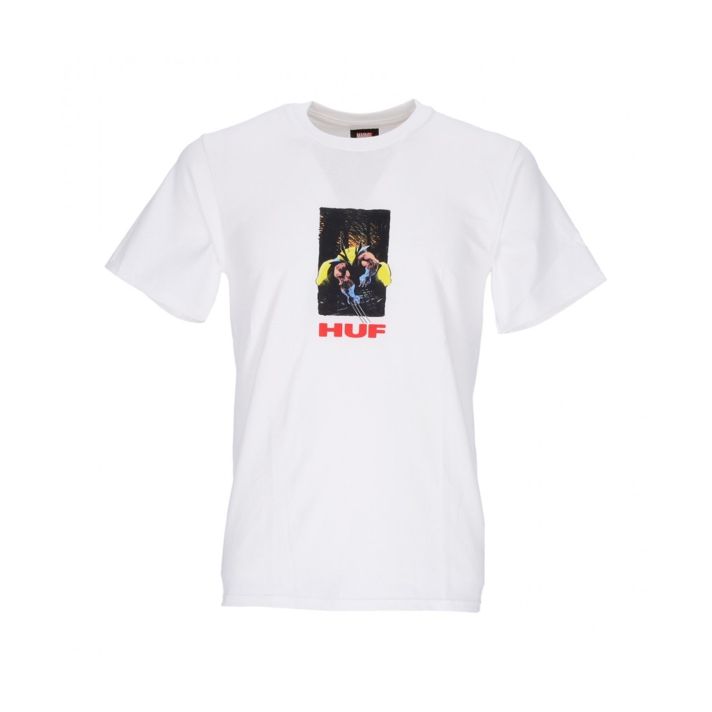 maglietta uomo wolverine tee x marvel WHITE