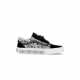 scarpa bassa uomo old skool graffiti BLACK/WHITE