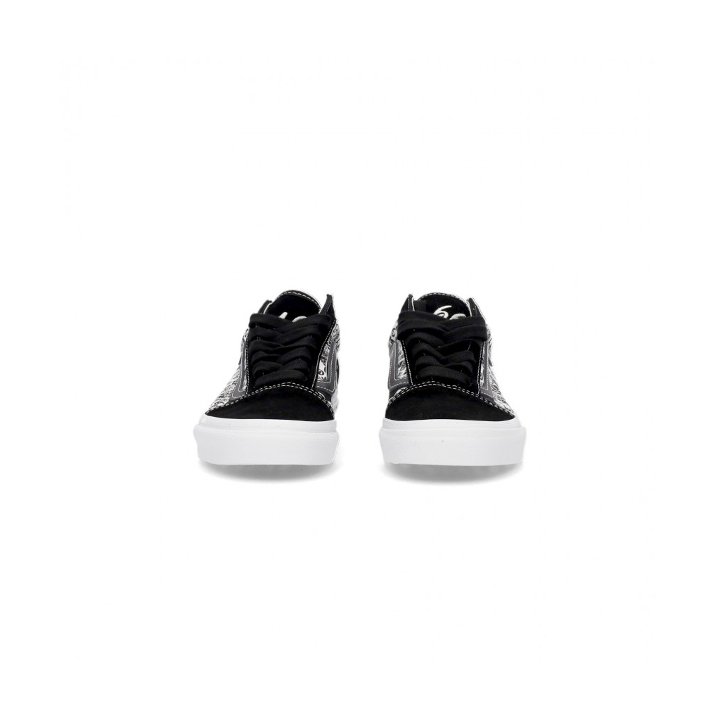 scarpa bassa uomo old skool graffiti BLACK/WHITE