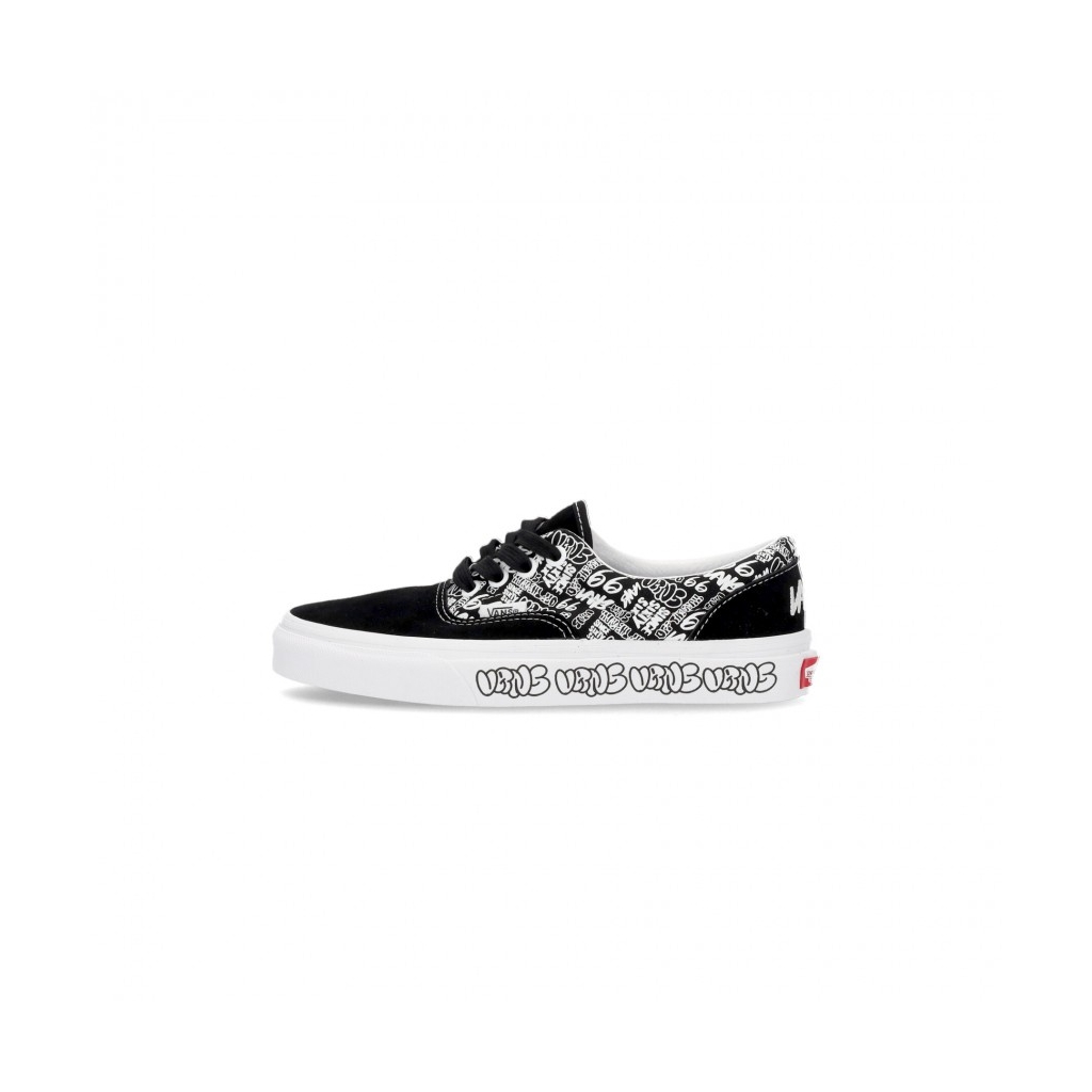 scarpa bassa uomo era graffiti BLACK/WHITE