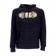 felpa cappuccio uomo skateboard hood BLACK