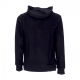 felpa cappuccio uomo clouds hood BLACK