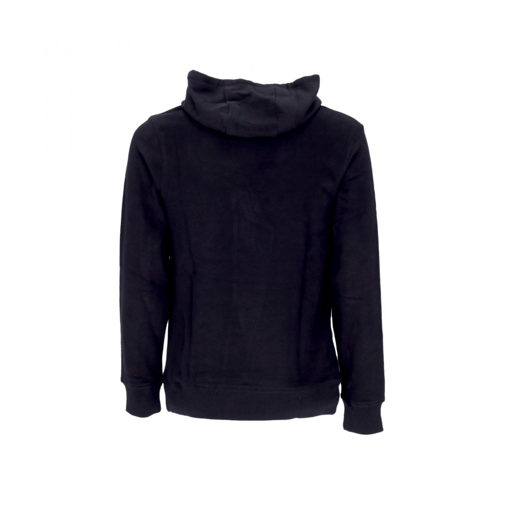 felpa cappuccio uomo clouds hood BLACK