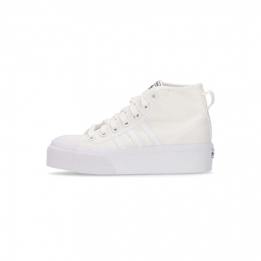 scarpa alta donna nizza platform mid w CLOUD WHITE/CLOUD WHITE/CLOUD WHITE