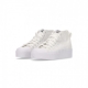 scarpa alta donna nizza platform mid w CLOUD WHITE/CLOUD WHITE/CLOUD WHITE